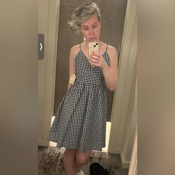 Altar'd State | Dresses | Altard State Blue And White Gingham Sundress Size  Small | Poshmark
